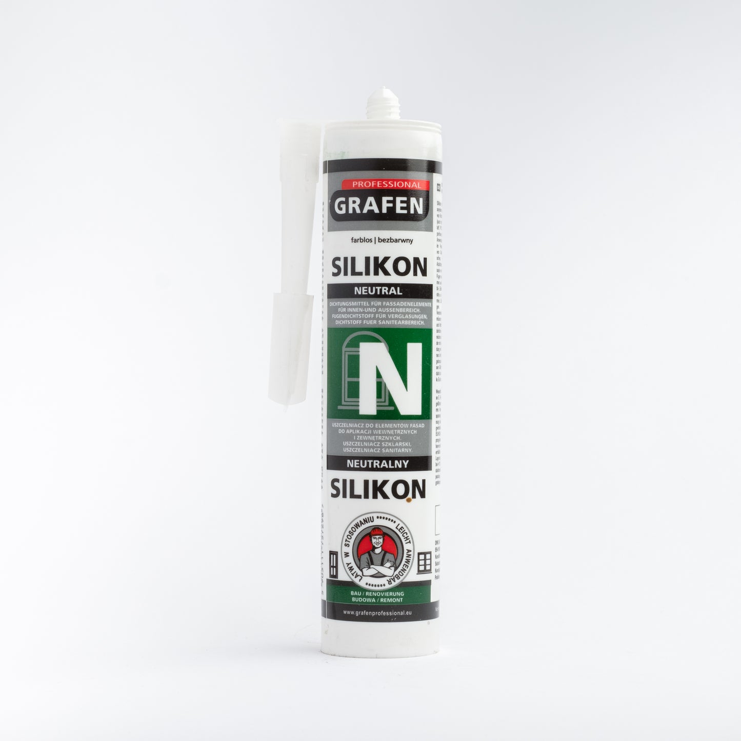 Neutrale Siliconenkit 30% - 280ml - Transparant