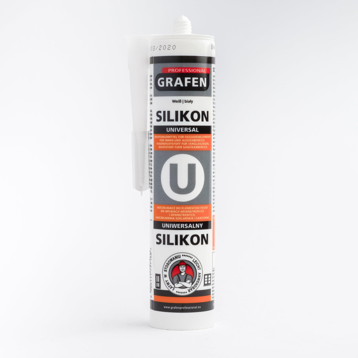 Universele Siliconenkit - 280ml - Wit